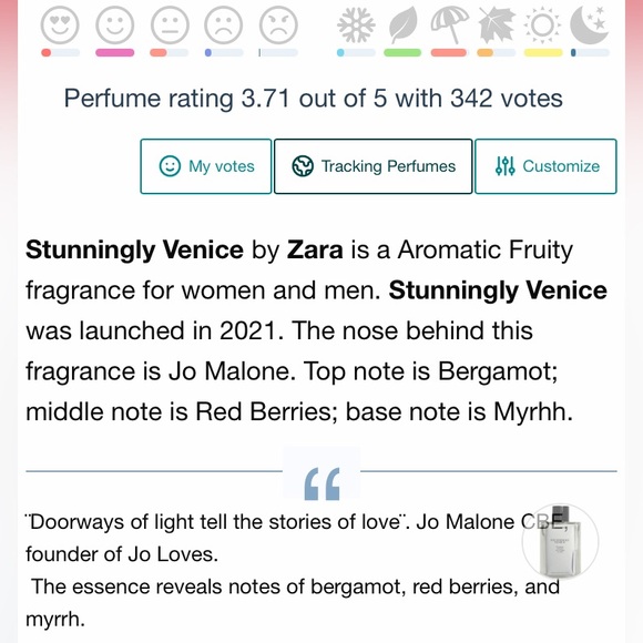 Zara by Jo Malone Stunningly Venice Aromatic Candle full size open box Very rare - Picture 6 of 6